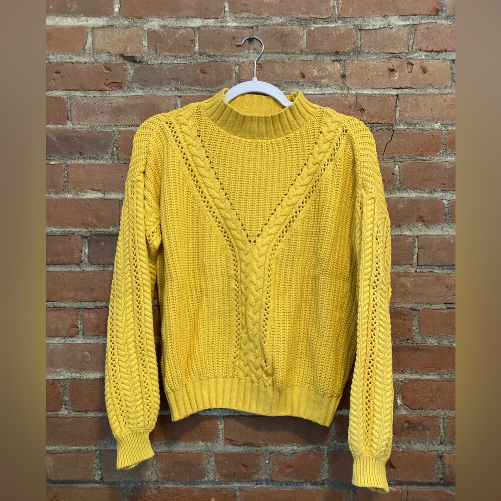 MARLED Sweater Mustard Yellow